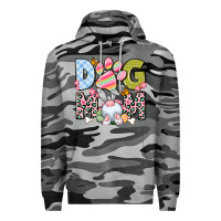 Slate Camo Easter Dog Mom Easter Day Premium Hoodie - Neo Western