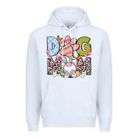 White Easter Dog Mom Easter Day Premium Hoodie - Neo Western