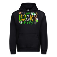 Black st patricks day one lucky nurse Urban Hoodie - Neo Western
