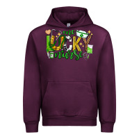 Mauve Wine st patricks day one lucky nurse Urban Hoodie - Neo Western