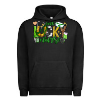 Pigment Black st patricks day one lucky nurse Urban Hoodie - Neo Western
