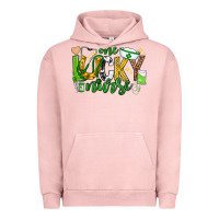 Pigment Salmon st patricks day one lucky nurse Urban Hoodie - Neo Western