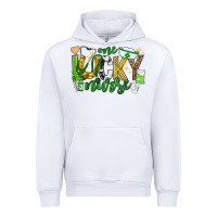 White st patricks day one lucky nurse Urban Hoodie - Neo Western