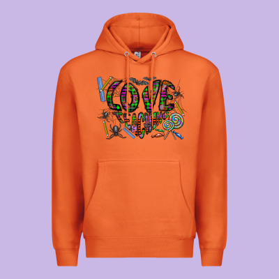 I Love Teaching Premium Hoodie Designed By Cowhidedigitalart