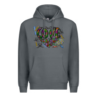 Rock i love teaching Premium Hoodie - CowhideDigitalArt