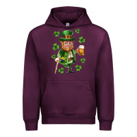 Mauve Wine st patricks elf Urban Hoodie - Neo Western