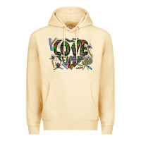 Pina Colada i love teaching Premium Hoodie - CowhideDigitalArt