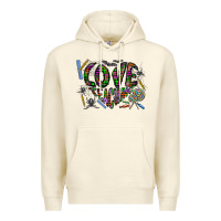 Sandshell i love teaching Premium Hoodie - CowhideDigitalArt