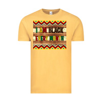 Vintage Mustard i am black every month Vintage Tee - Artiststas