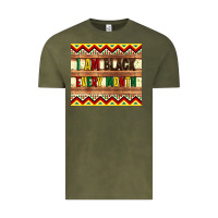 Vintage Olive i am black every month Vintage Tee - Artiststas