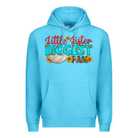 Ocean Blue little sister biggest fan Premium Hoodie - HRA Design Shop