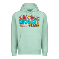 Seafoam little sister biggest fan Premium Hoodie - HRA Design Shop