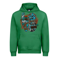 Emerald love Urban Hoodie - SublimationCraftShop