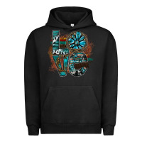 Pigment Black love Urban Hoodie - SublimationCraftShop