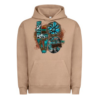 Pigment Burro love Urban Hoodie - SublimationCraftShop