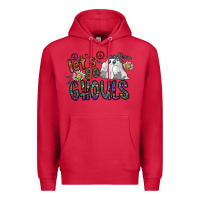 Cardinal let's go ghouls Premium Hoodie - CowhideDigitalArt