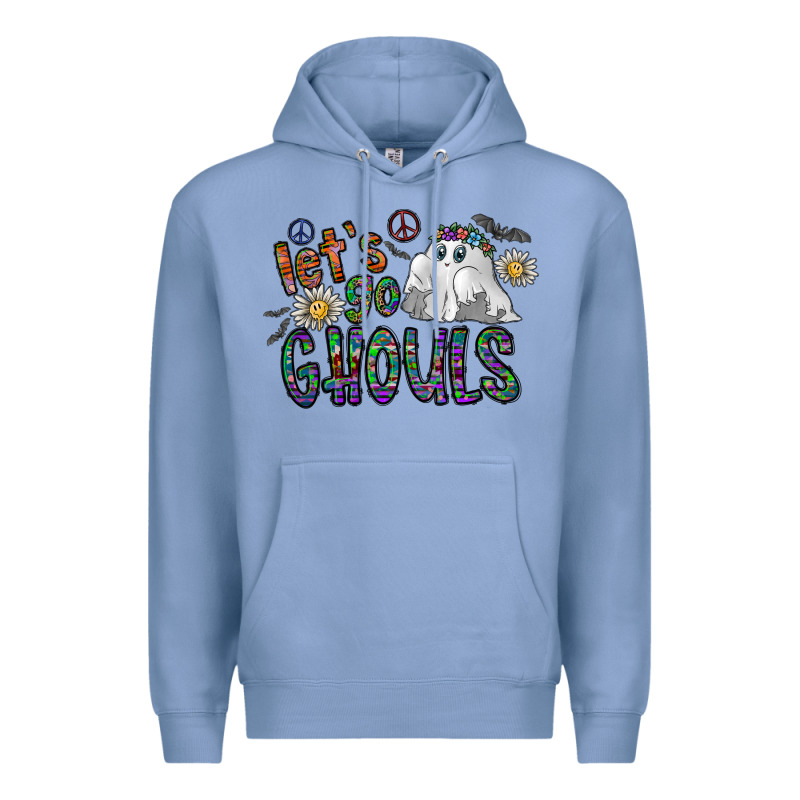 Let's Go Ghouls Premium Hoodie by CowhideDigitalArt | Teevron