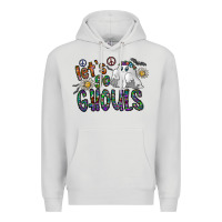 Dove Grey let's go ghouls Premium Hoodie - CowhideDigitalArt