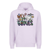 Lilac let's go ghouls Premium Hoodie - CowhideDigitalArt