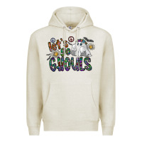 Oatmeal Heather let's go ghouls Premium Hoodie - CowhideDigitalArt