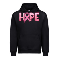 Black hope and pink ribbon Urban Hoodie - HRA Design Shop