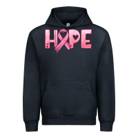 Navy hope and pink ribbon Urban Hoodie - HRA Design Shop