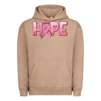 Pigment Burro hope and pink ribbon Urban Hoodie - HRA Design Shop
