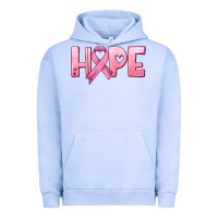 Pigment Grape Ice hope and pink ribbon Urban Hoodie - HRA Design Shop
