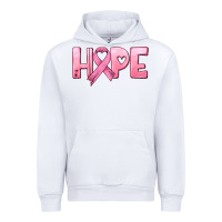 White hope and pink ribbon Urban Hoodie - HRA Design Shop