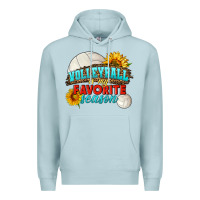 Blue Mist volleyball is my favorite season Premium Hoodie - HRA Design Shop