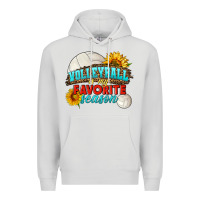 Dove Grey volleyball is my favorite season Premium Hoodie - HRA Design Shop