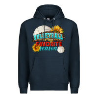 Navy volleyball is my favorite season Premium Hoodie - HRA Design Shop