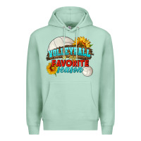 Seafoam volleyball is my favorite season Premium Hoodie - HRA Design Shop