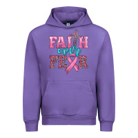 Tulip faith over fear with cross and ribbon Urban Hoodie - HRA Design Shop