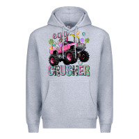 Heather Grey easter egg crusher neo Premium Hoodie - Neo Western