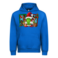 Cobalt joy green gnomes Urban Hoodie - FaDigitalArtStudio