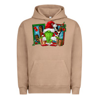 Pigment Burro joy green gnomes Urban Hoodie - FaDigitalArtStudio