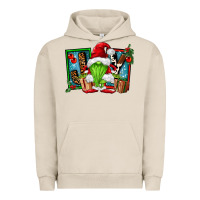Pigment French Oak joy green gnomes Urban Hoodie - FaDigitalArtStudio