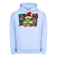 Pigment Grape Ice joy green gnomes Urban Hoodie - FaDigitalArtStudio
