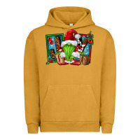 Pigment Peanut Butter joy green gnomes Urban Hoodie - FaDigitalArtStudio
