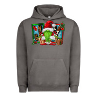 Pigment Tornado joy green gnomes Urban Hoodie - FaDigitalArtStudio