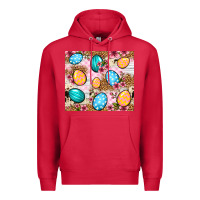 Cardinal Easter eggs cowhide leopard tumbler Easter Day Premium Hoodie - Neo Western