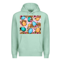 Seafoam Easter eggs cowhide leopard tumbler Easter Day Premium Hoodie - Neo Western