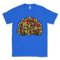 True Royal christmas rainbow with leopard cactus Classic Tee - RanaPortraitStore