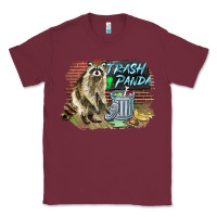 Burgundy raccoon trash panda Classic Tee - BarkalooDesign