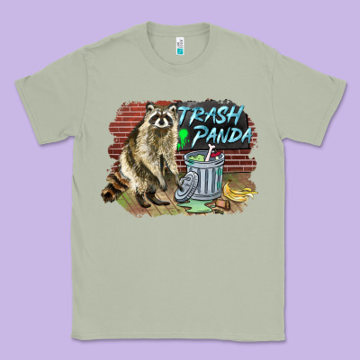 Raccoon Trash Panda Classic Tee Designed By Barkaloodesign