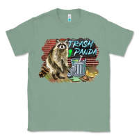 Sage raccoon trash panda Classic Tee - BarkalooDesign