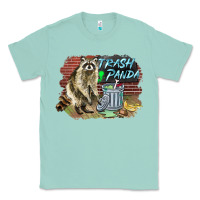 Seafoam raccoon trash panda Classic Tee - BarkalooDesign