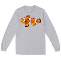 Moon Dust clown fish side Long Sleeve Tee - BarkalooDesign