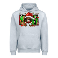Heather Grey joy afro santa gnomes Urban Hoodie - FaDigitalArtStudio